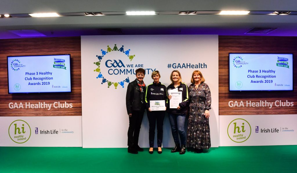 Killoe recognised as GAA Healthy Club 2019